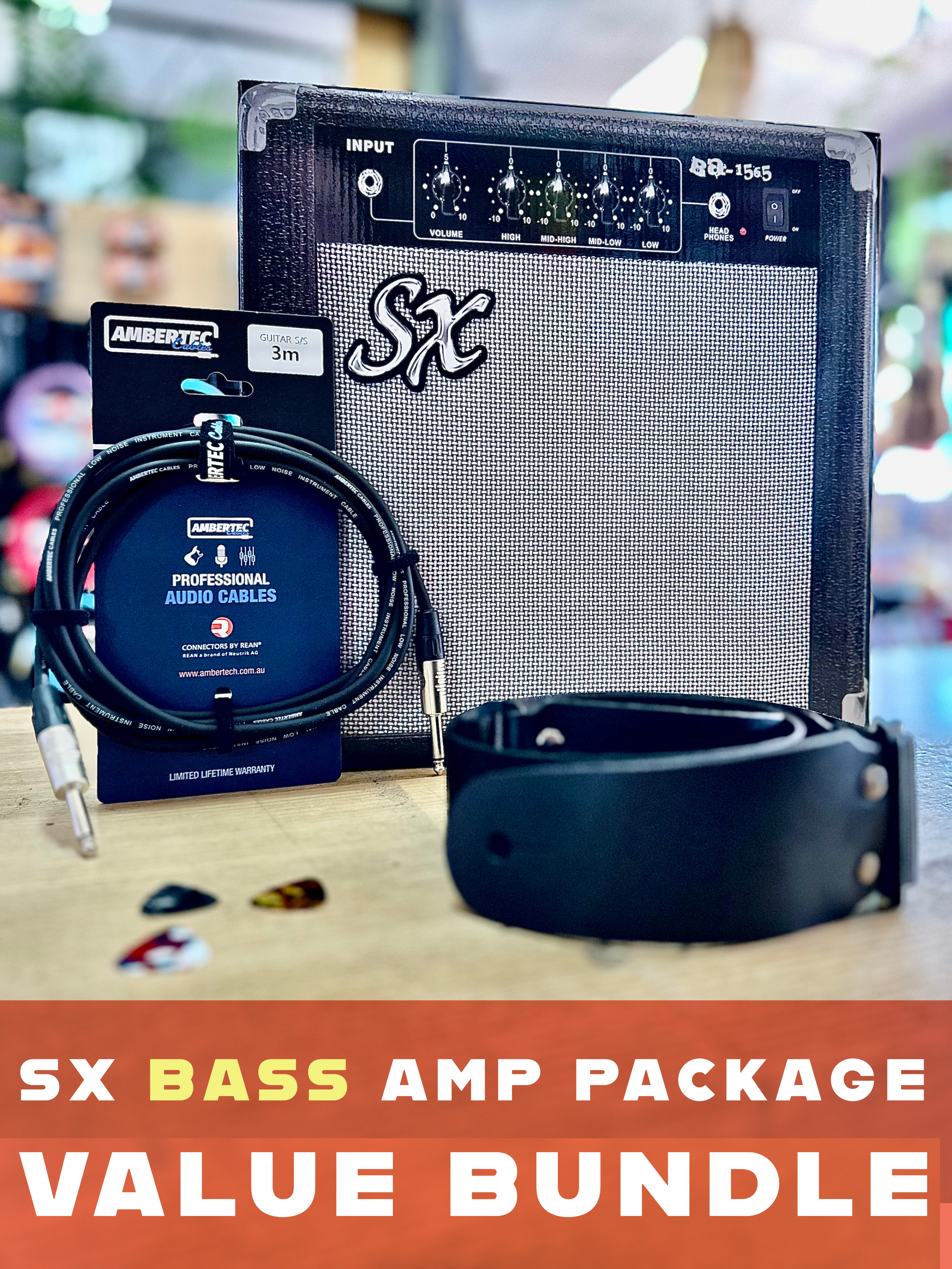 SX Bass Guitar Add-On Bundle | Just Add A Bass! SX Bass Guitar Add-On Bundle | Just Add A Bass!